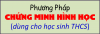 Phương pháp chứng minh HÌNH HỌC (THCS)