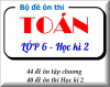 Bộ đề ôn tập Toán 6 học kì 2