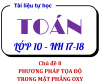 Tài liệu tự học Hình học 10 - Chương 3