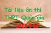 Bộ tài liệu ôn thi THPT Quốc gia năm 2018 (9 môn-File word)