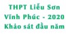 Đề khảo sát Toán 12 chuẩn bị năm học 2019 – 2020 trường Liễn Sơn – Vĩnh Phúc