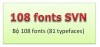 Tổng hợp Font SVN đẹp dành cho biên tập tài liệu