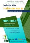 Tuyển tập 20 năm đề thi tuyền sinh vào lớp 10 tỉnh Khánh Hòa (2000-2019)