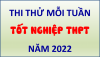 Thi thử TNTHPT năm 2022 cuối tuần dành cho 2k4 - Môn Toán