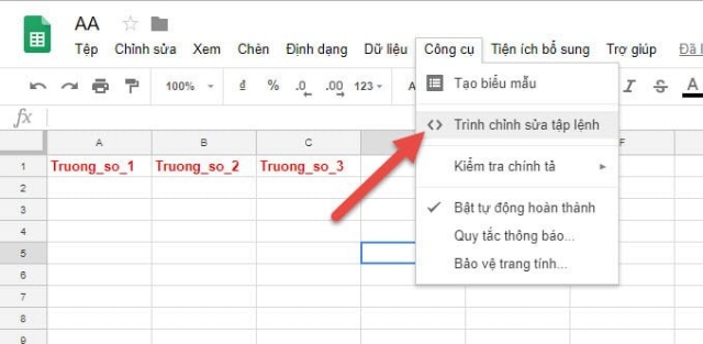 google sheet and form 2