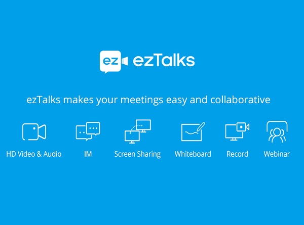 Sử dụng ezTalk Cloud Meeting cho cuộc họp hộp và học tập trực tuyến.