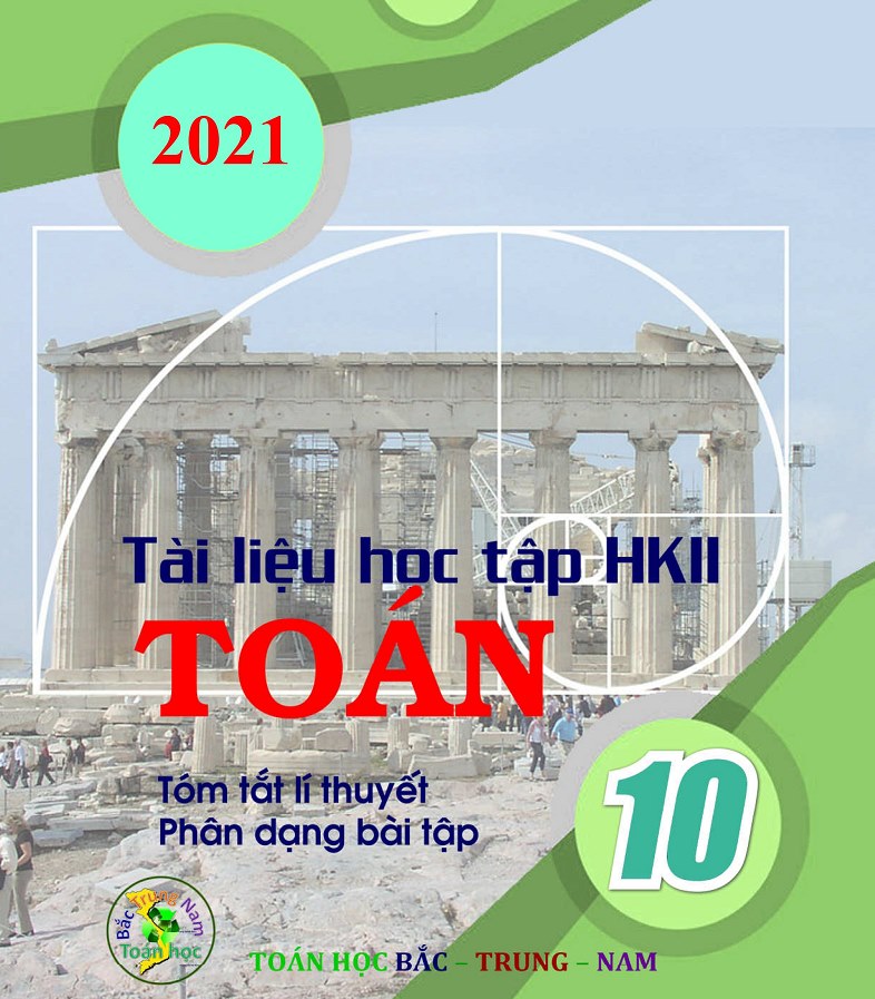 Tài liệu học tập Toán 10 - HKII