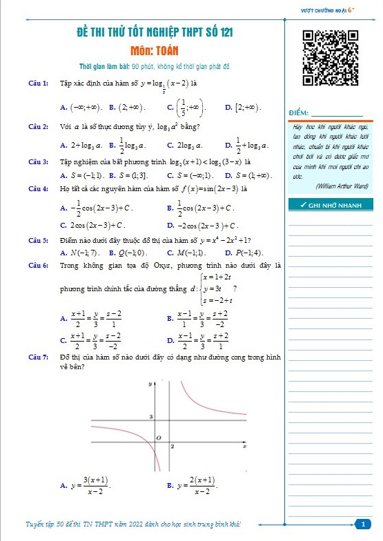 Mẫu file Word biên tập đề thi BTN 2022